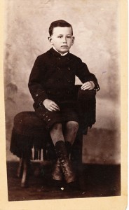 HN Anderson, 1882: Ready for School